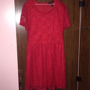Forever 21 red dress